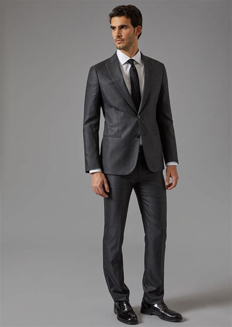 traje armani hombre